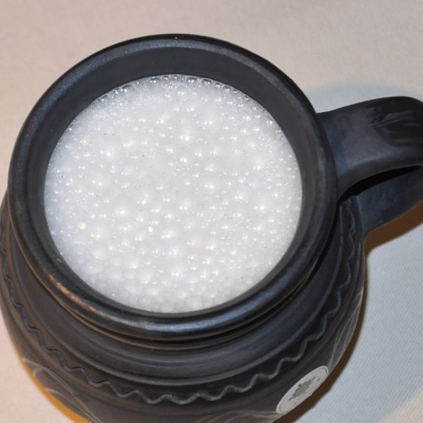 Lapte din mac cu flori de lavanda