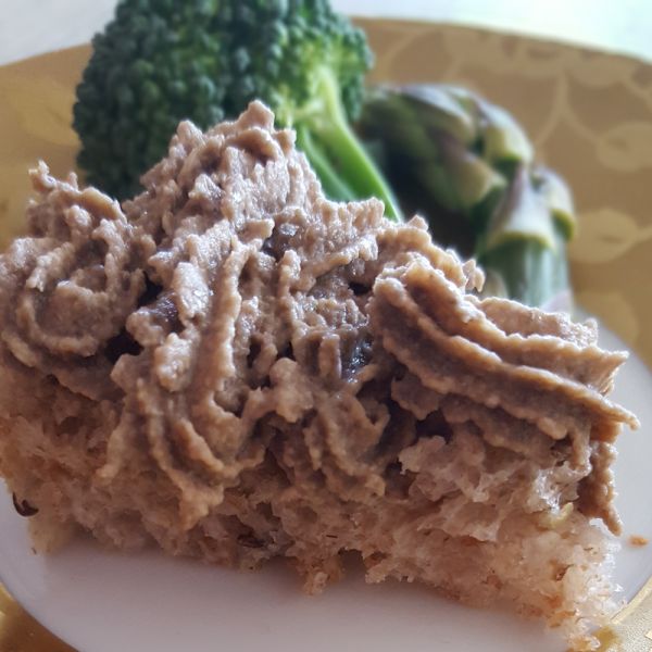 Pate de Faux Gras... cu linte și ciuperci
