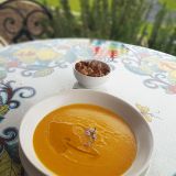 Supă cremă de dovleac cu portocală